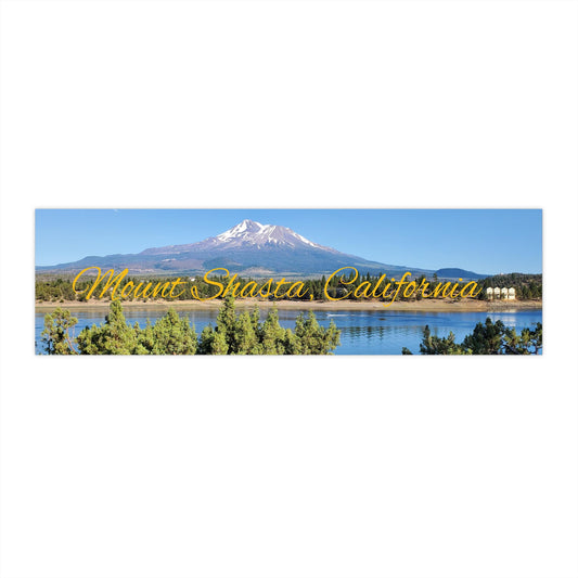 Mount Shasta California Bumper Stickers