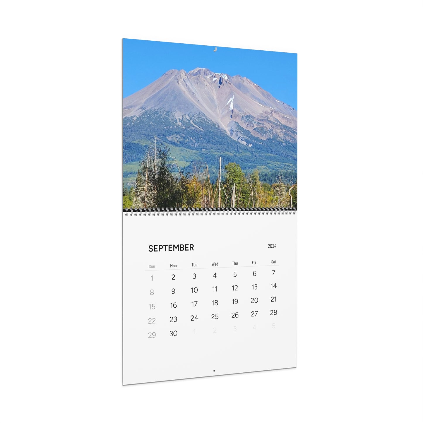 Mount Shasta Wall Calendar (2024)