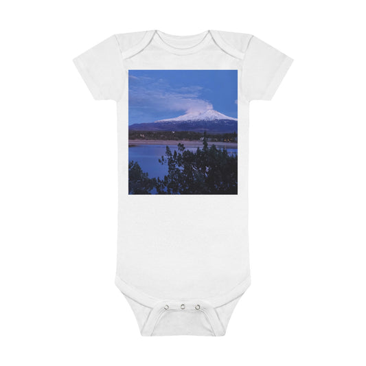 Moonlight Mount Shasta Onesie® Organic Baby Bodysuit