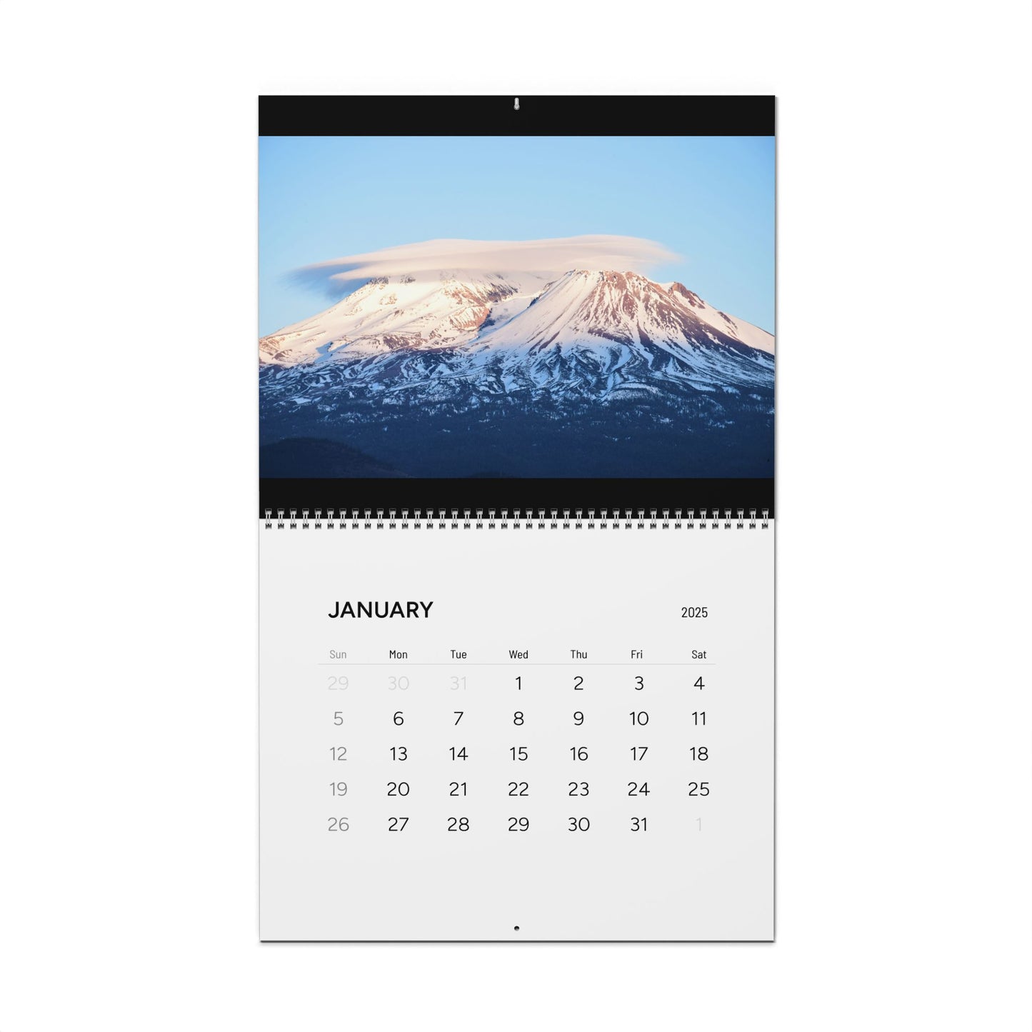 Mount Shasta Wall Calendar (2025)