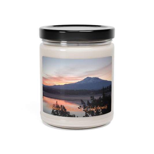 A Dusky Mount Shasta Scented Soy Candle, 9oz