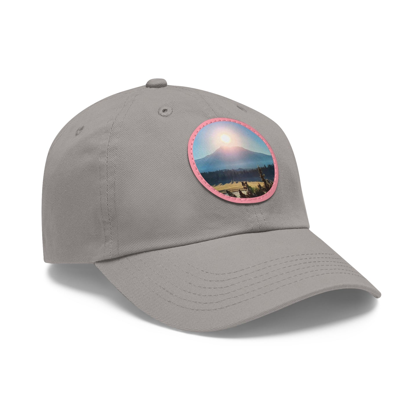 Mount Shasta Birth of the Sun Hat with Leather Patch (Round)